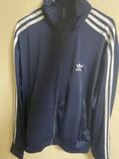 adidas ネイビー ジャージ Mサイズ