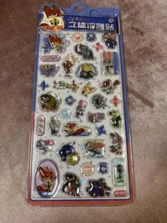 あ*む様 ズートピア　3Dシール　立体シール　海外限定　ディズニー