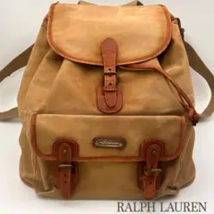 ✨古着マニアに大人気✨ ラルフローレン バックパック リュック ベージュ