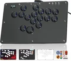 アーケードコントローラー アケコン スト6 増設 24mm 親指インパクト