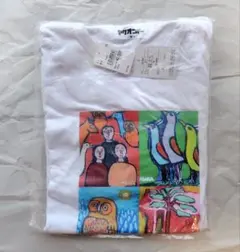 ヤクオウド―×ヘラルボニー コラボ Tシャツ オフホワイト M 未開封