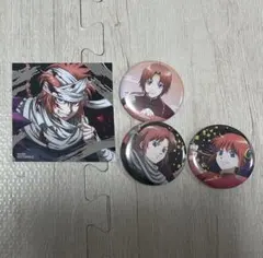 銀魂 神威 神楽 缶バッジ 吉原大炎上特典 セット