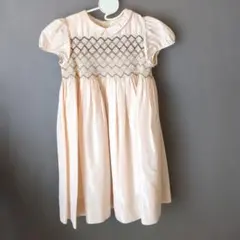 スモッキング刺繍 半袖ワンピースのサムネイル
