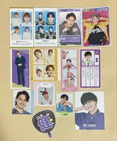 Aぇ!group 小島健　TVガイド　証明写真　推しおり　ハッピー4カット　厚紙