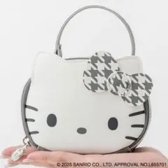 HELLO KITTY ズボラに優しいミニコスメポーチ GRAY ver. 新品