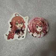 さくらみこ スシローコラボ 缶バッジ ピック