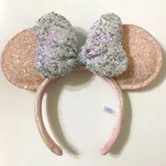 【レア】ディズニーシー20周年 カチューシャ ピンク キラキラ