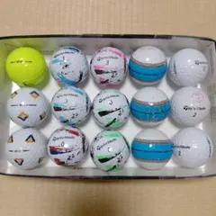 ゴルフロストボール TaylorMade TP5x 他15個。のサムネイル