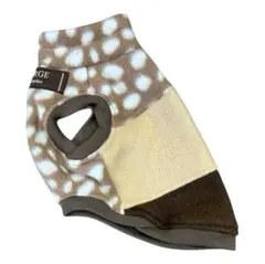 ハンドメイド フリース犬服 バンビ柄 ヨーキー チワワ トイプードル ミニピン