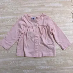 プチバトー　薄手　カーディガン　新品未使用