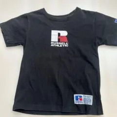 RUSSELL ATHLETIC ブラック Tシャツ 半袖　130センチ　子供のサムネイル