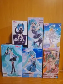初音ミク フィギュア 6点セット FIGURIZM T-most EVOLVE他 - メルカリ
