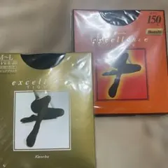 カネボウexcellence タイツ　M〜L 80デニール+150デニールセット