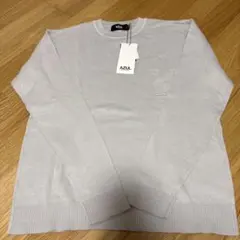 AZUL by MOUSSY ライトグレー ニット