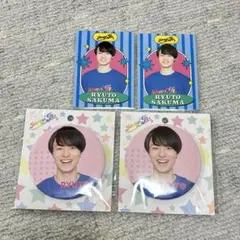 作間龍斗 缶バッジ プロフィールカード