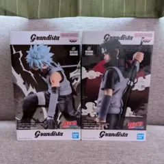 NARUTO ナルトGrandista カカシ イタチ フィギュア 2種セット - メルカリ