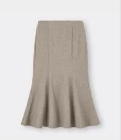 ヘリンボーンマーメイドロングスカート