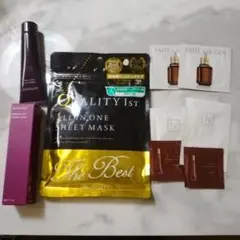 再値下げ！クオリティ1STシートマスク 3枚＋アテニア洗顔料＋美容液その他