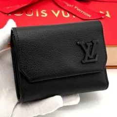 ☆鑑定済☆極美品☆ルイヴィトン 黒 ポルトフォイユパイロット
