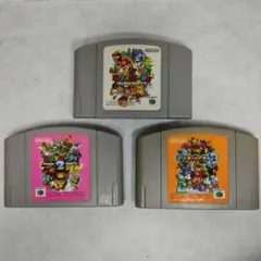 ニンテンドー64ソフト　マリオパーティ1.2.3