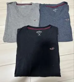 Hollister ホリスター Tシャツ 3枚セット V-Neck Tee