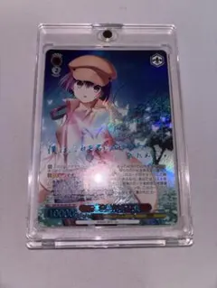 ヴァイスシュヴァルツ サマポケ \"夏の思い出\"七海 SEC RRR ヴァイスシュヴァルツ サマポケ 夏の思い出 七海 SEC - メルカリ