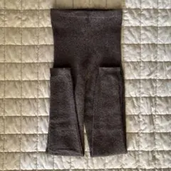 モンゴルウール　レギンス　ブラウン
