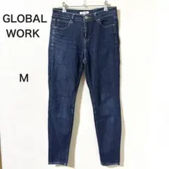 GLOBAL WORK スキニーデニムパンツ インディゴジーンズ ストレッチMのサムネイル