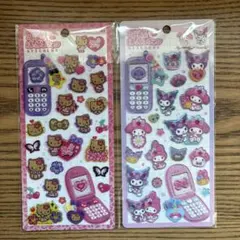 正規品 平成はっぴーフォン 日焼けキティ マイメロ クロミ サンリオ