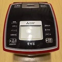 三菱 IH炊飯器 炭炊釜 NJ-XE10E5-R 5.5合炊き 2018年製のサムネイル