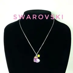 SWAROVSKI スワロフスキー ハート バタフライ ネックレス シルバーのサムネイル