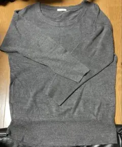 L グレー 即購入⭕️ トップス　元値約3000円
