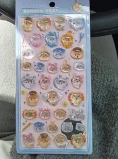 め*ゆ様 ちいかわ BONBON DROP キャラクターシール　みんなポーズ