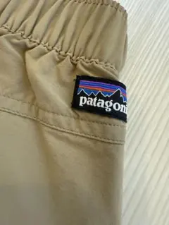 patagonia ベージュ アウトドアパンツ
