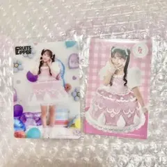 松本かれん さん周年すきくじ クリアカード ステッカー ケーキ衣装 ふるっぱー
