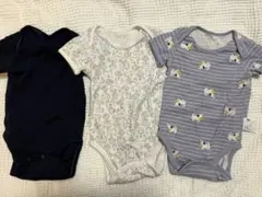 UNIQLO 半袖ボディスーツ3枚セット