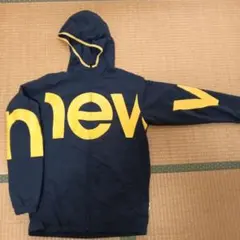 New Balance フード付きジャケット ネイビー