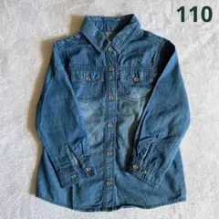 any FAM デニムシャツ 110