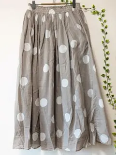 サマンサモスモス★samansa mos2 ウエストタックギャザースカート