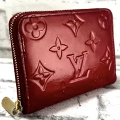 ルイヴィトン ヴェルニ ブルーム ラウンドジップ　モノグラム　パース ルイヴィトン ヴェルニ ブルーム ラウンドジップ モノグラム コイン