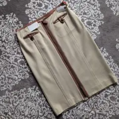 【MICHAEL KORS】★タグ付未使用★フロントジップ タイトスカートのサムネイル