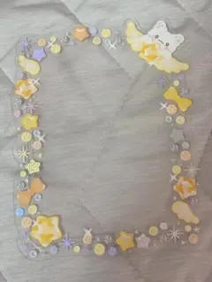 サンリオ　はなまるおばけ　硬質カードケース　フォトケース