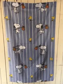 スヌーピー ビンテージ　生地　布　ビンテージシーツ　リメイク　アウトレット