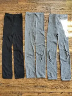 ヒートテック キッズ レギンス 裏起毛 3点セット サイズ150