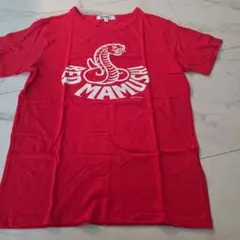 BASE-T RED MAMUSHI Tシャツ レッド Mサイズのサムネイル