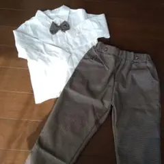男の子 フォーマル カッターシャツとズボン セット 110