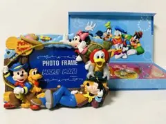 【 未使用 】アンティーク Disney フォトフレーム＆キーホルダーセット