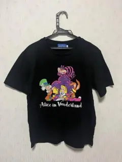 ディズニー アリス・イン・ワンダーランド Tシャツ (ブラック)Mサイズ