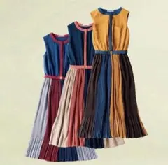 REDYAZELバイカラーワンピース