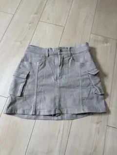 GRL カーゴミニスカート ベージュ 美品 韓国風 Y2K
